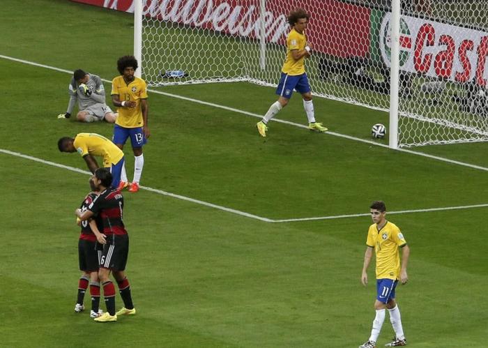 世界杯历史上的那些“惨案”2014：德国队打哭五星巴西